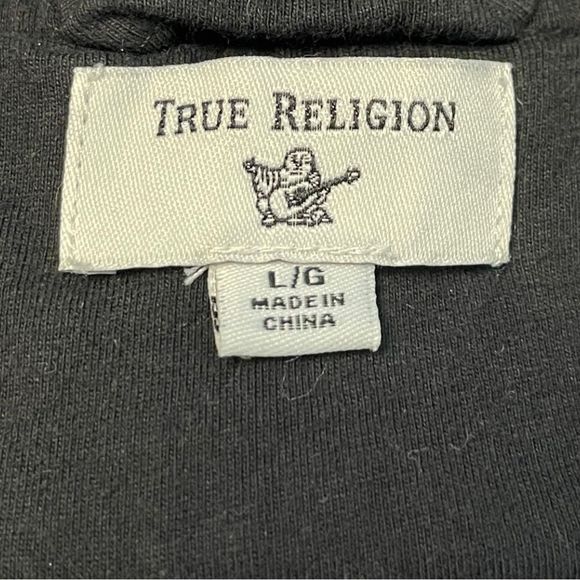 True Religion ALL OVER ROSE Jacket Size Large TR839JK15 - Picture 10 of 10